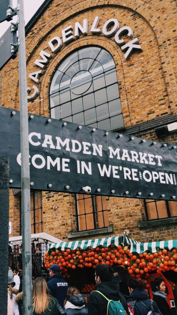 camden market best markets in london