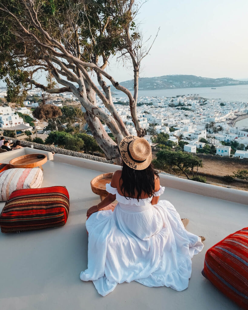 best panoramic views in mykonos 180 sunset bar