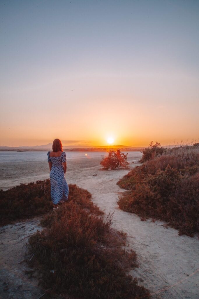 cyprus sunset first time traveling solo