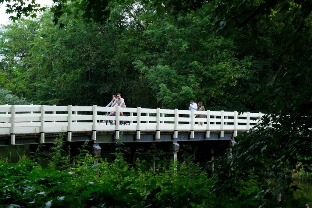 amsterdam forest bridge