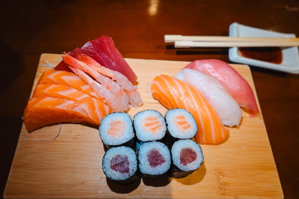 sushi from izakaya tanuki in Amstelveen netherlands
