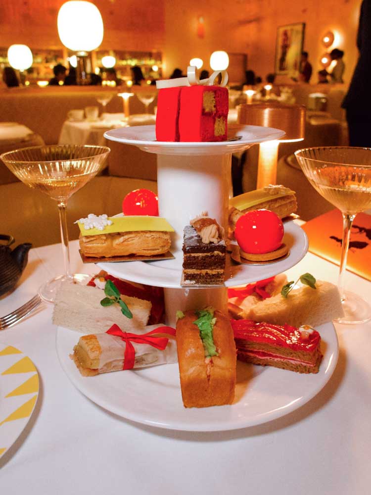 sketch christmas afternoon tea london