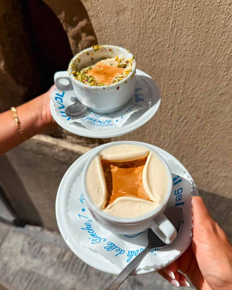best affogato in florence at Vivoli