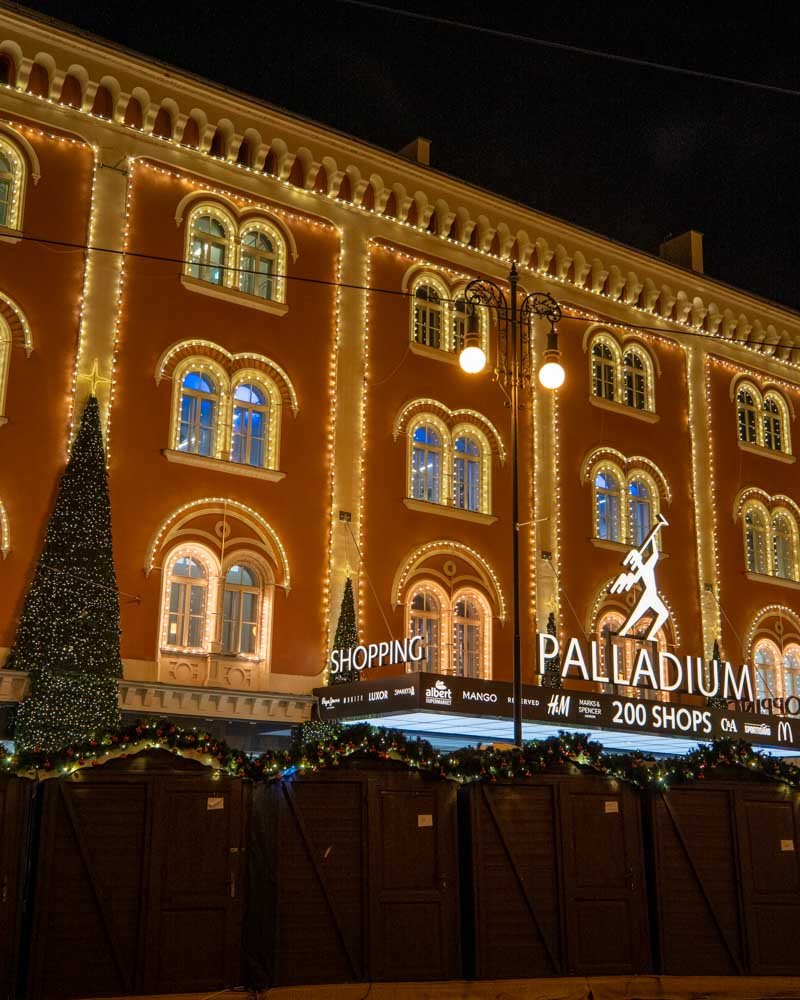 Náměstí Republiky christmas market prague