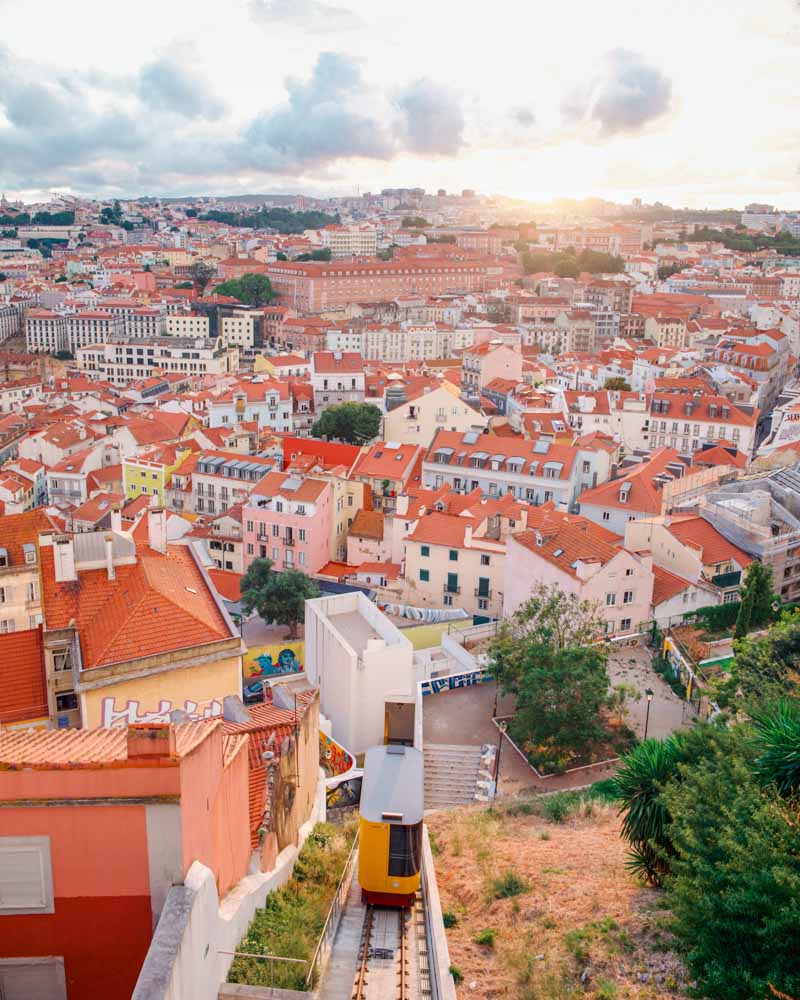 Funicular da Graça best things to do in Lisbon