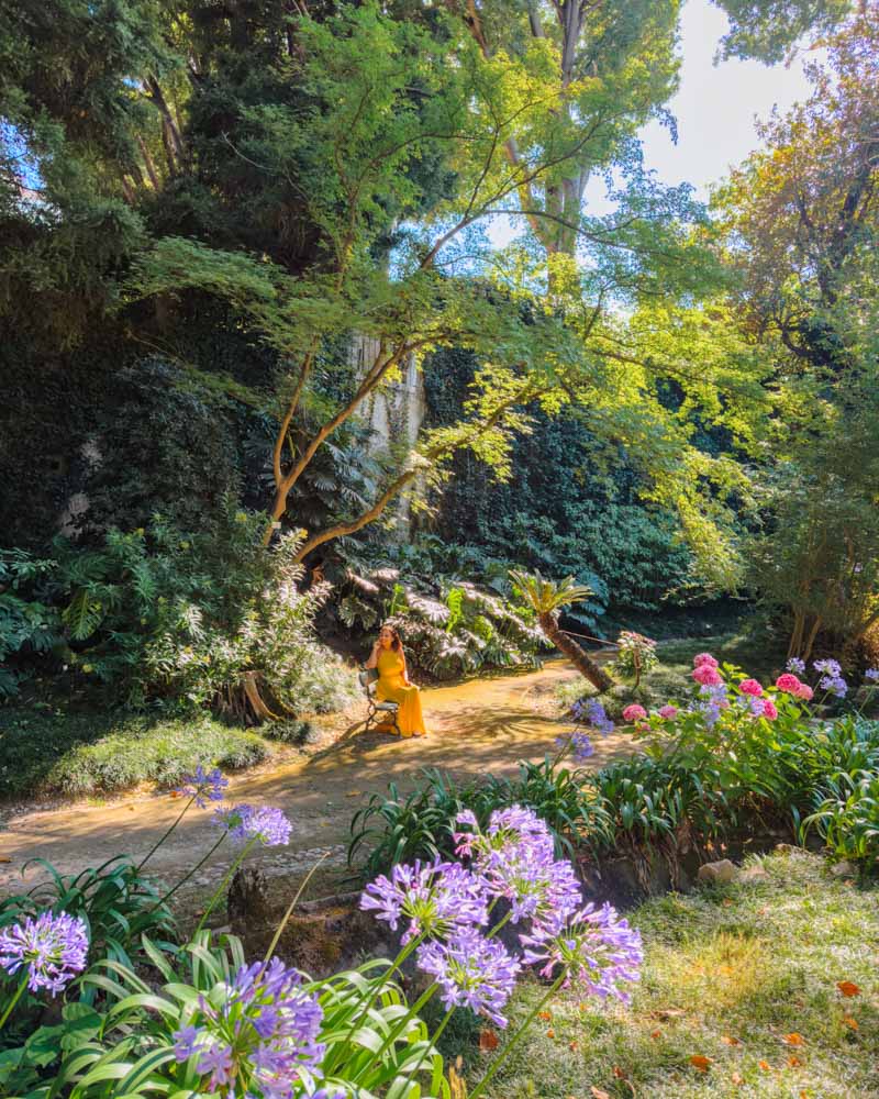 botanical garden of lisbon