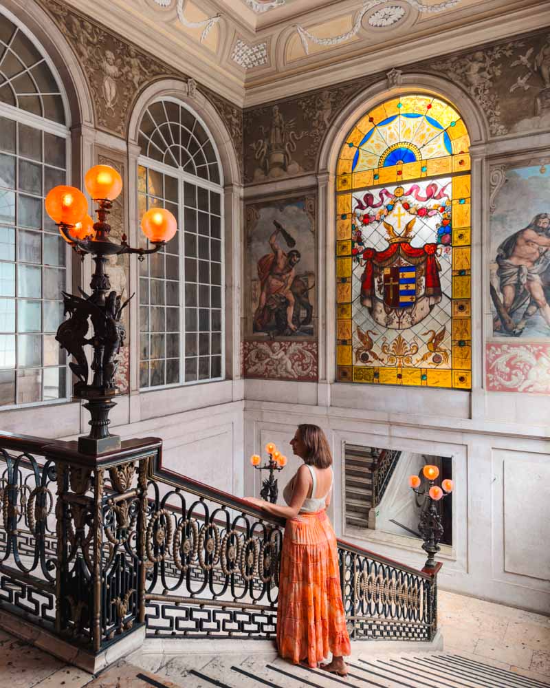 Palácio Chiado palace restaurant in lisbon