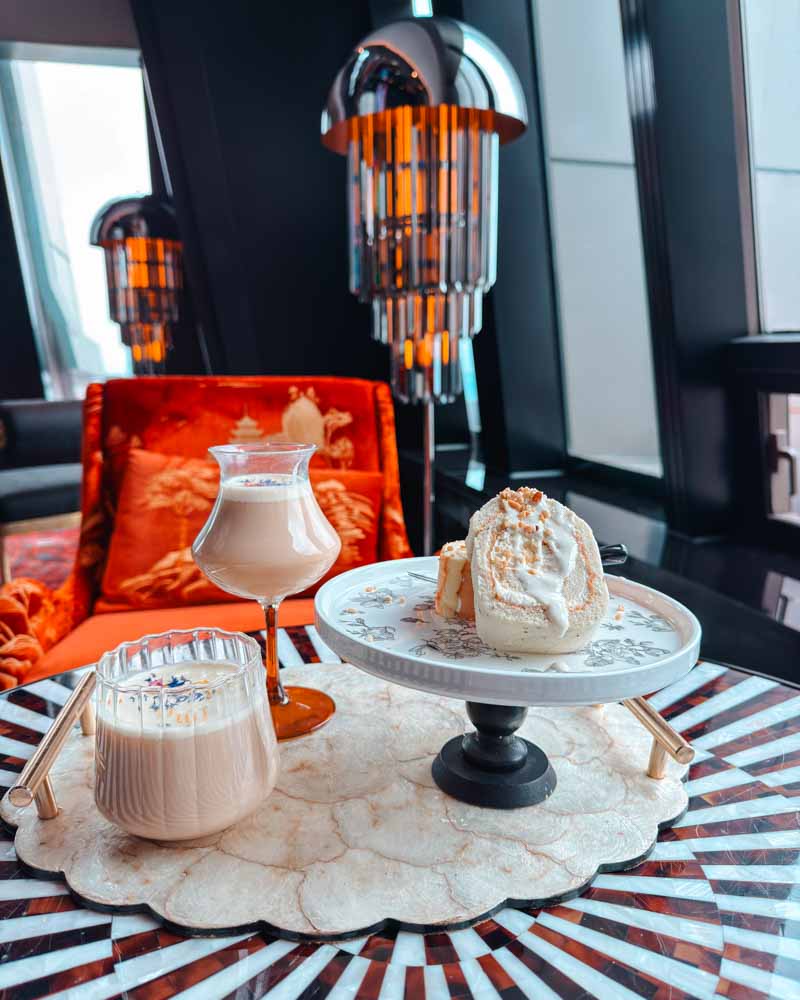 afternoon tea at seya panoramic hotel in chongqing
