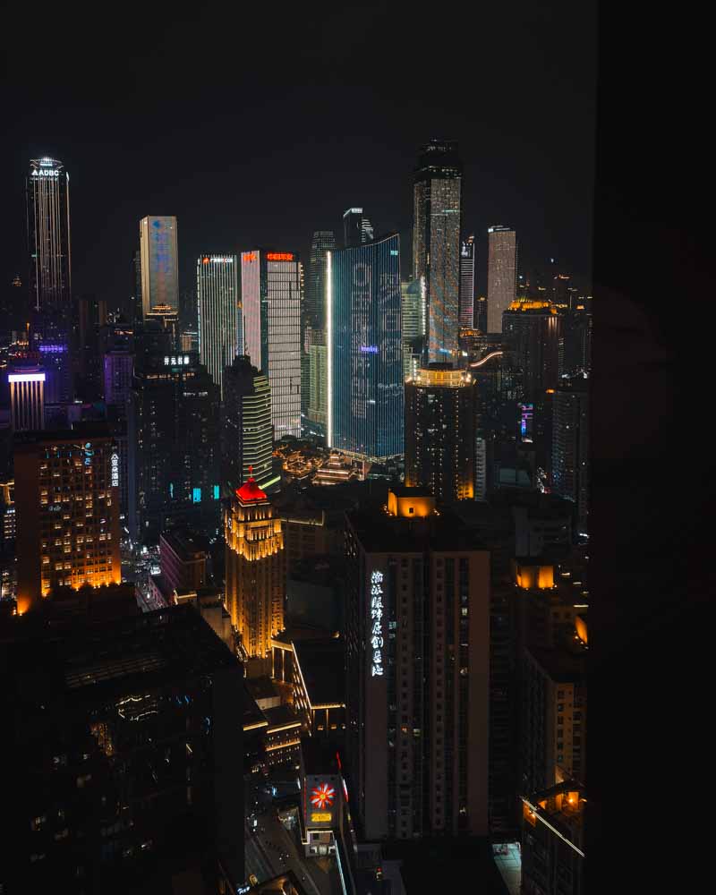 indition high altitude hotel view chongqing