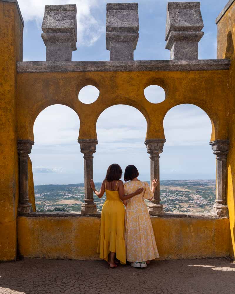sintra day trip from Lisbon visiting Pena Palace